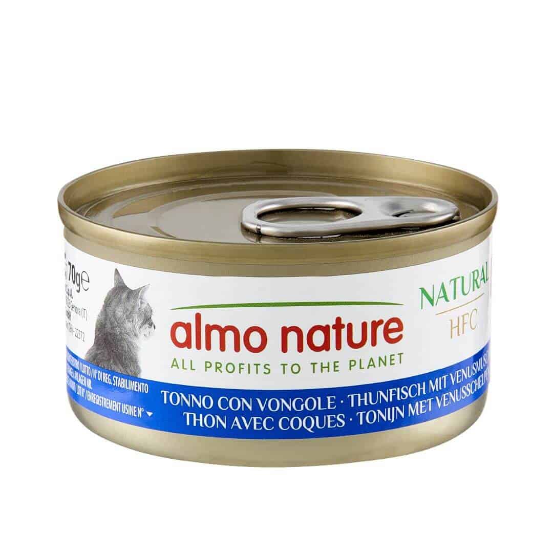 ALMO NATURE Boîte HFC Natural Cat Thon Palourdes (Vongole)