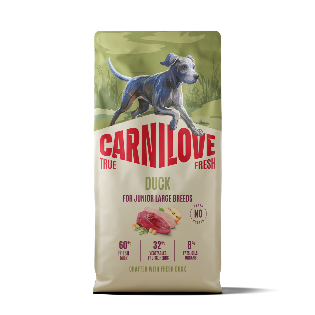 CARNILOVE TRUE FRESH Junior Large Breed Canard