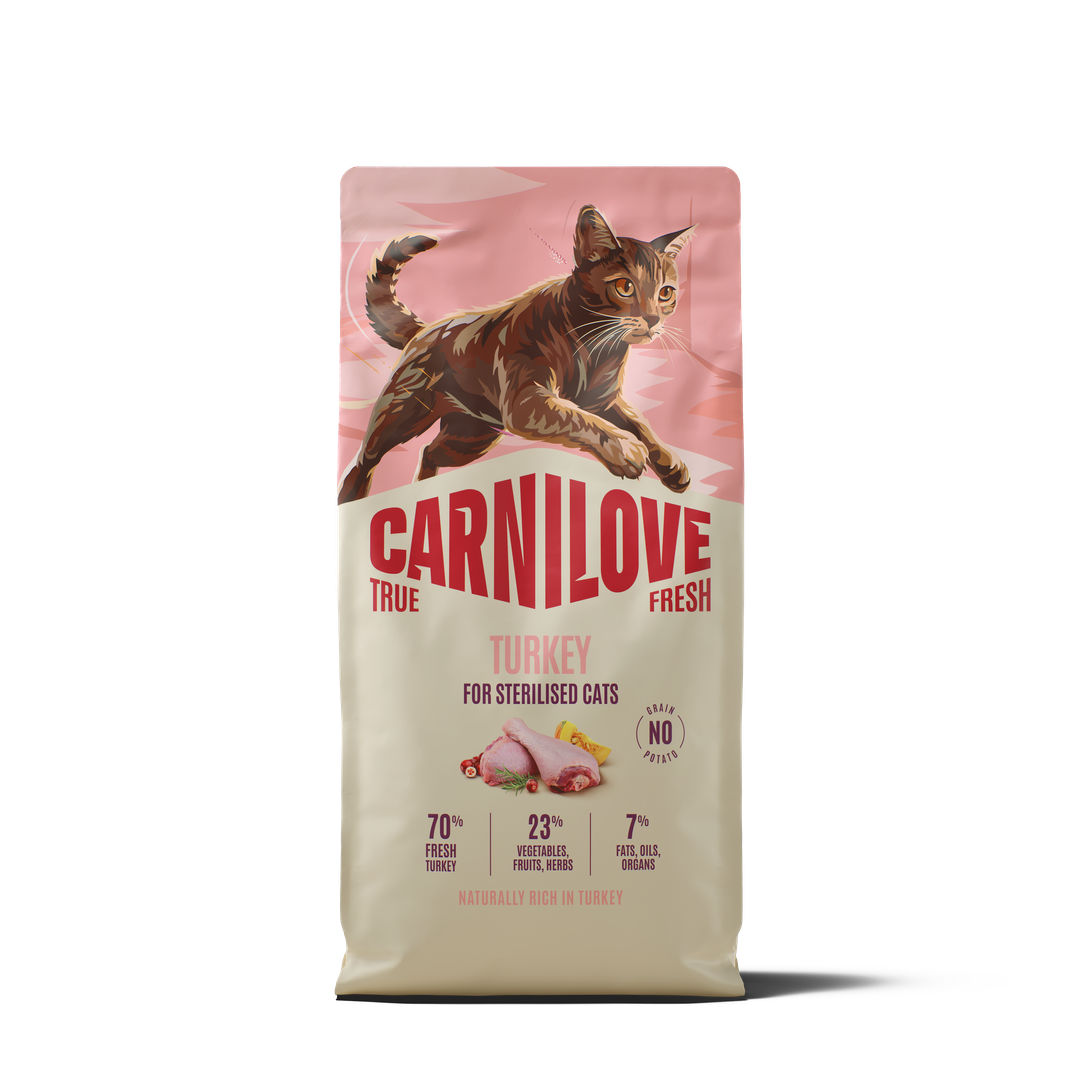 CARNILOVE TRUE FRESH Adult Sterilised Dinde