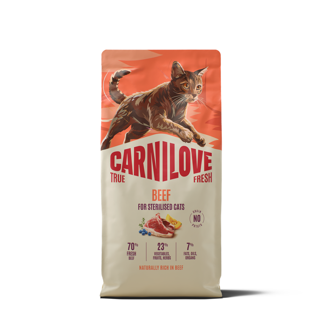 CARNILOVE TRUE FRESH Adult Sterilised Bœuf