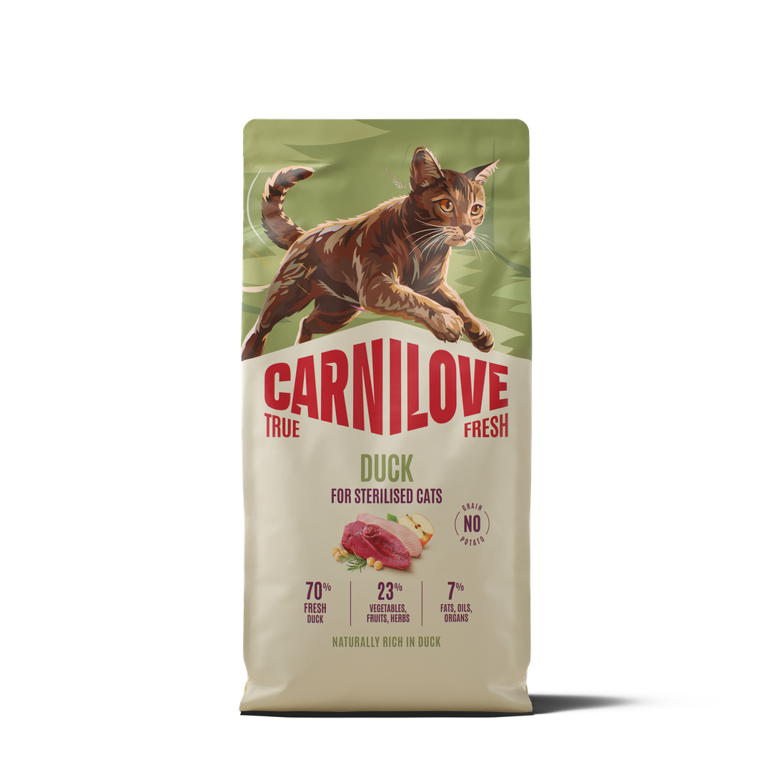 CARNILOVE TRUE FRESH Adult Sterilised Canard