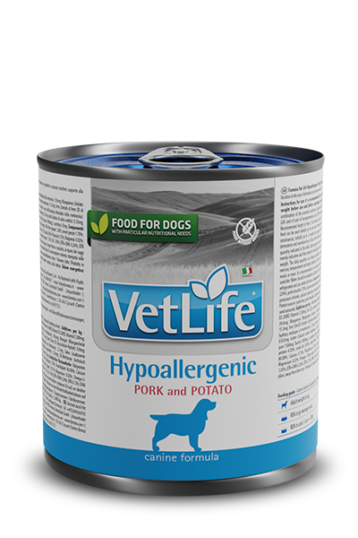 FARMINA Vet Life Chien Hypoallergenic Porc Pâtée 300g