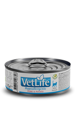 FARMINA Vet Life Chat Hypoallergenic Porc Pâtée 85g
