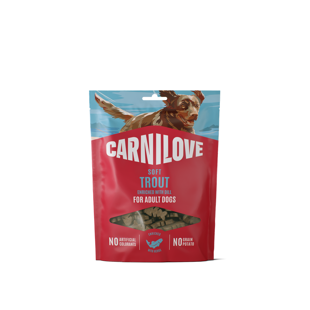 CARNILOVE Trout Dill 200g — packshot officiel