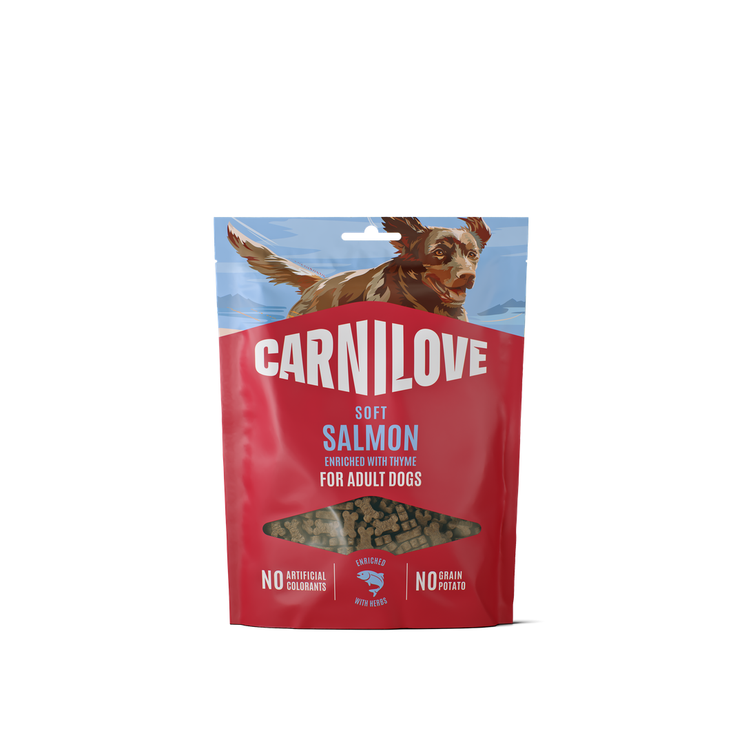 CARNILOVE Dog Soft Snack Saumon & Thym 200g