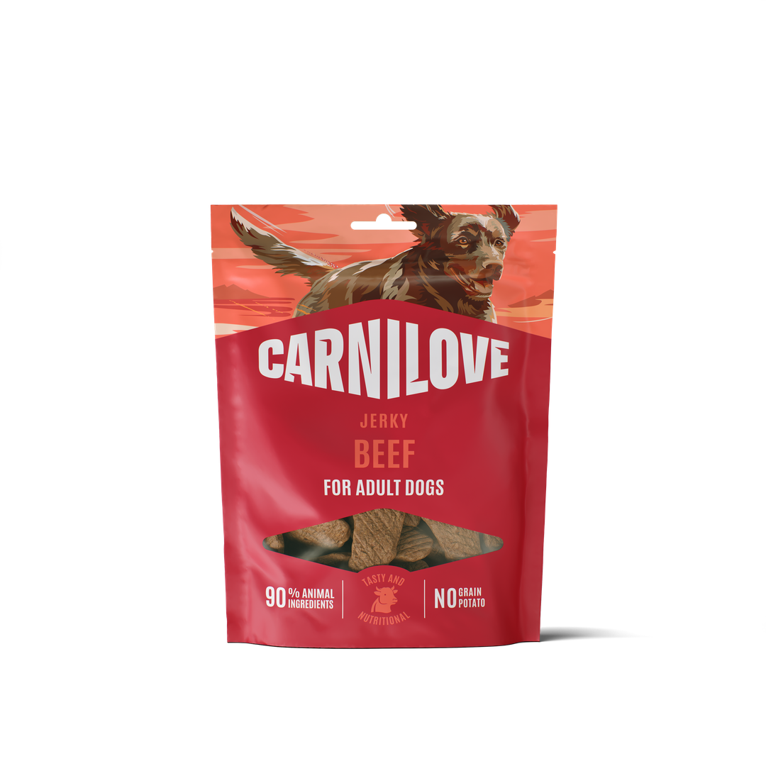 CARNILOVE Dog Jerky Filet de Bœuf 100g