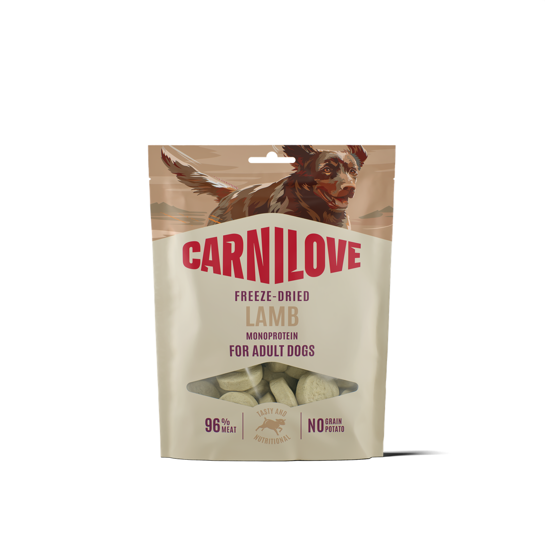 CARNILOVE Dog Freeze Dried Agneau 60g