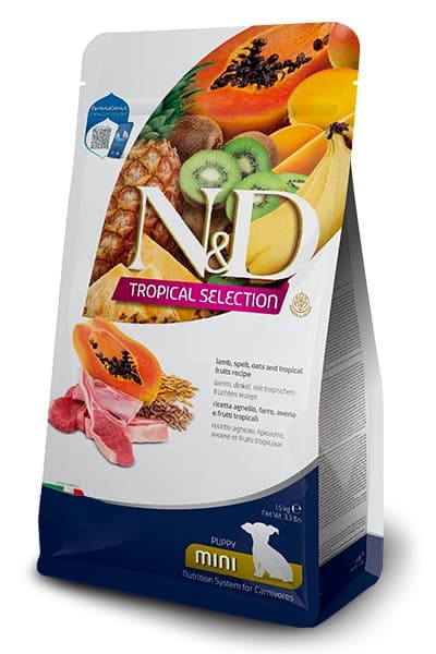 FARMINA N&amp;D Tropical Selection Puppy Mini Agneau