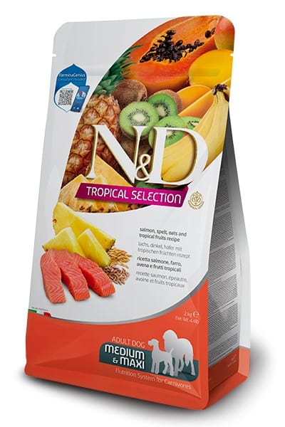 FARMINA N&D Tropical Selection Salmon- Chien Adult Med/Max