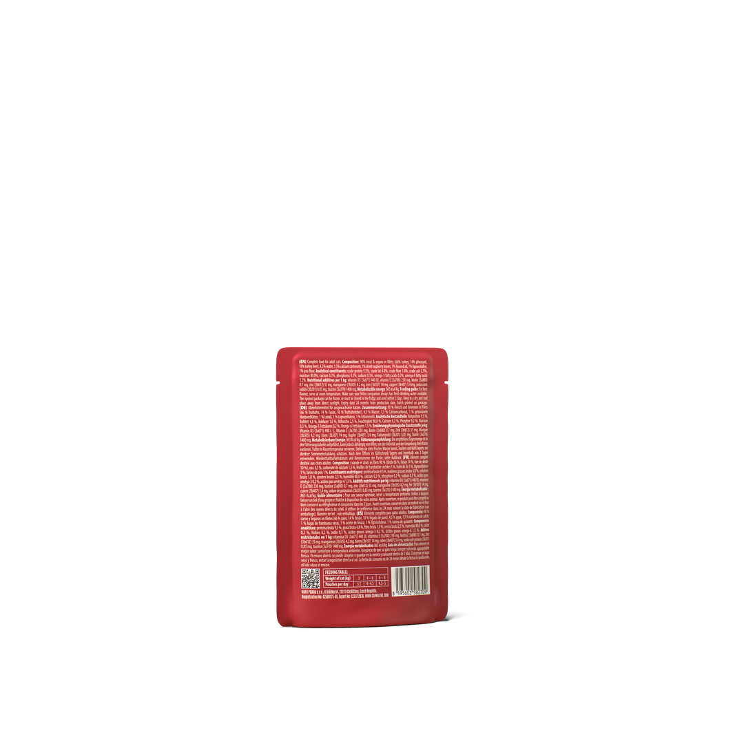 CARNILOVE Adult Faisan & Feuilles de framboisier en sauce 85g