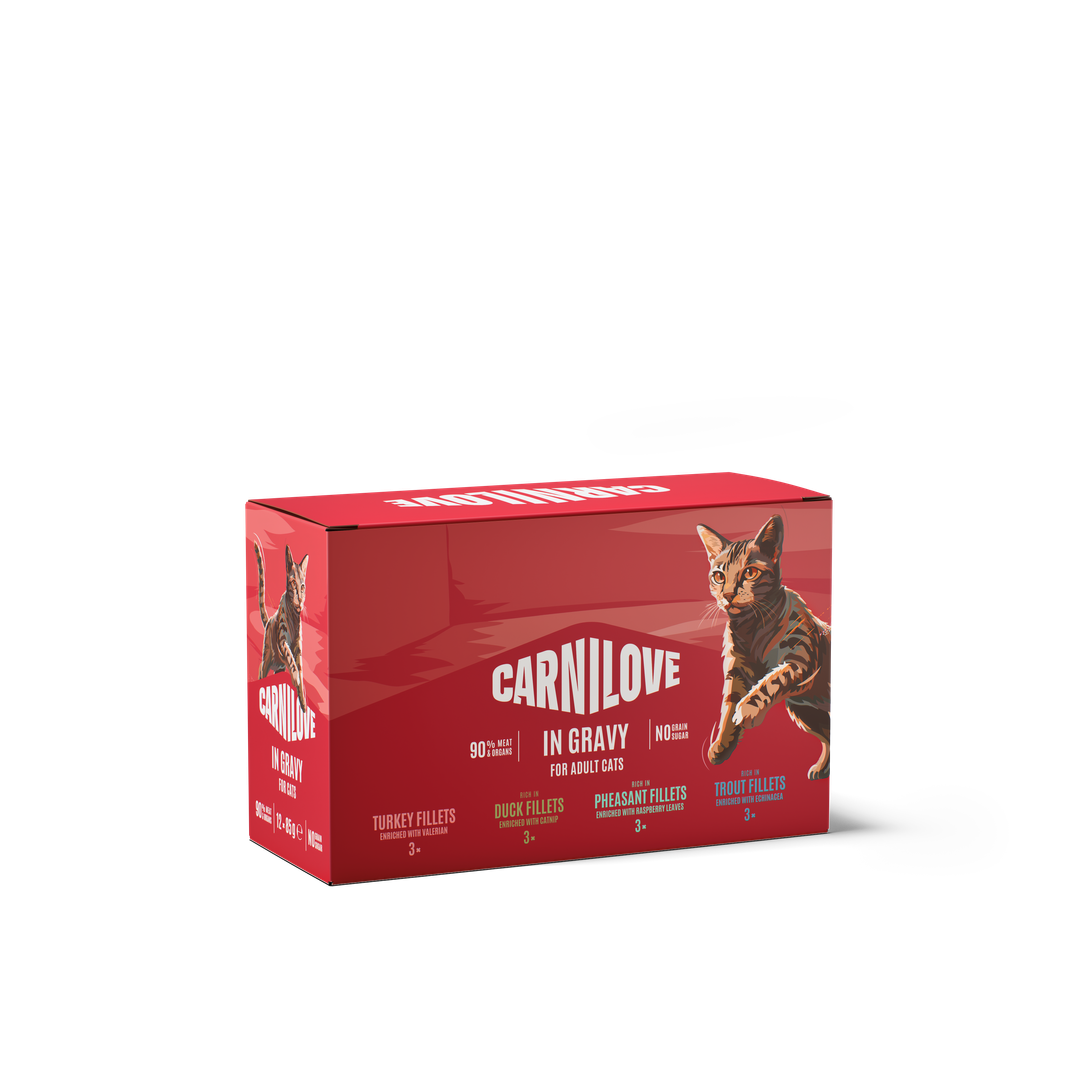CARNILOVE Adult Multipack en sauce 12x85g
