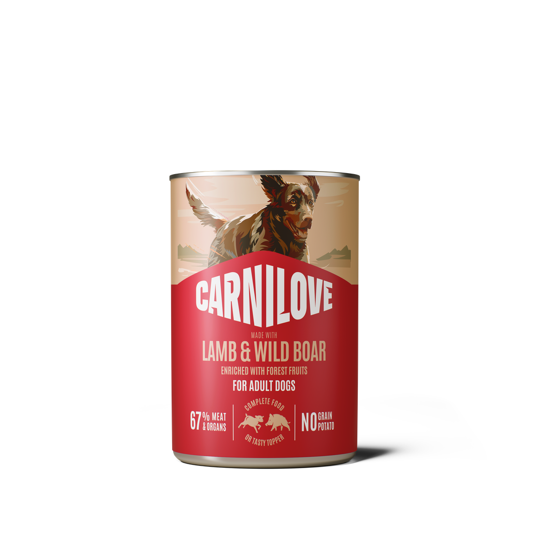 CARNILOVE Pâté Adult Agneau & Sanglier 400g