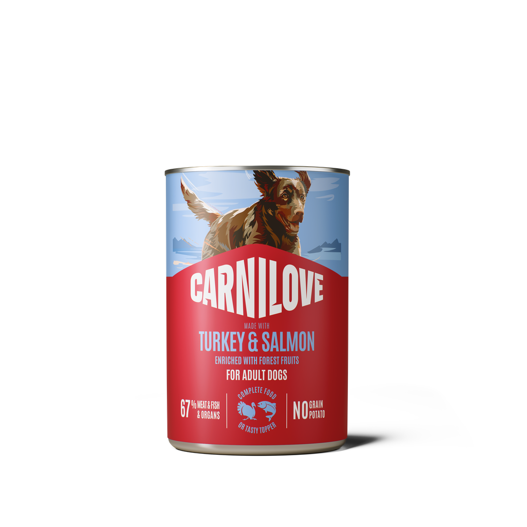 CARNILOVE Pâté Adult Dinde & Saumon 400g