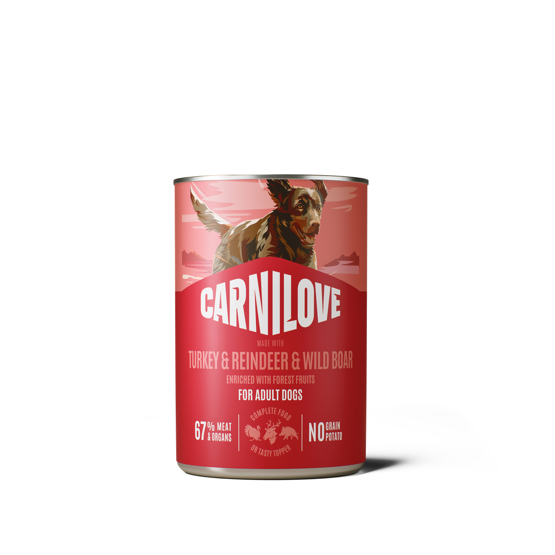 CARNILOVE Pâté Adult Dinde & Renne 400g