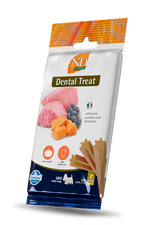 FARMINA N&D Potiron Friandises Dentaires Chien Mini Agneau Myrtille