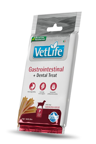 FARMINA Vet Life Friandises Dentaires Chien Medium/Maxi Gastrointestinal