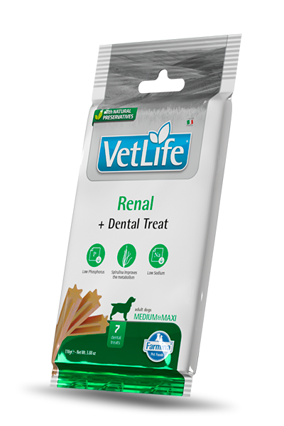 FARMINA Vet Life Friandises Dentaires Chien Medium/Maxi Renal