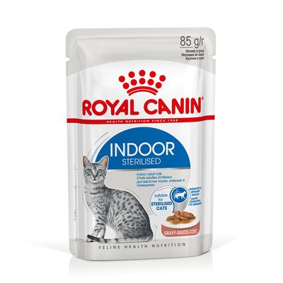 ROYAL CANIN Indoor Sterilized En Sauce