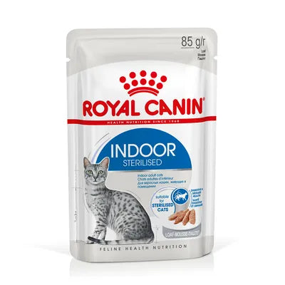 ROYAL CANIN Indoor Sterilised Mousse Chat 85g