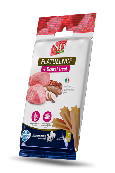 FARMINA N&D Quinoa Friandises Dentaires Chien Medium/Maxi Flatulence