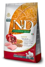 FARMINA ND Ancestral Grain Chien Medium/Maxi Léger Poulet 12kg