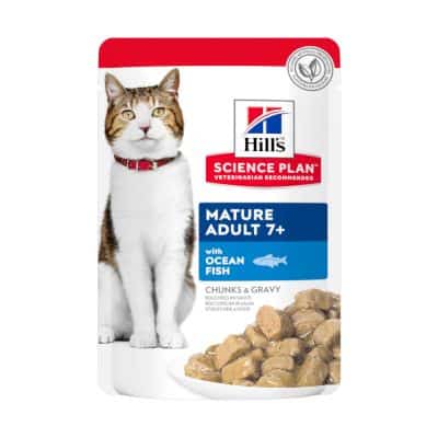 HILL'S Science Plan Mature Adult 7+ Poulet et Poisson pour chat 85g
