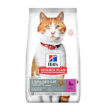 HILL'S SCIENCE PLAN Croquettes pour Chat Adulte Stérilisé au Canard
