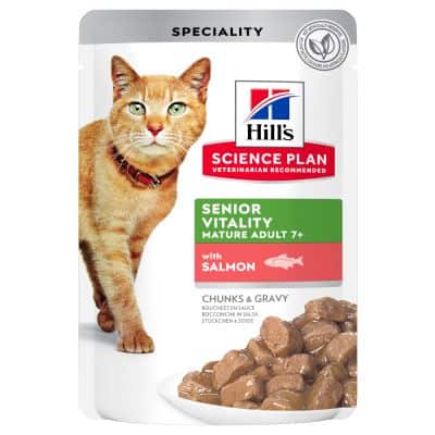 HILL'S Science Plan 7+ Youthful Vitality Chicken and Salmon 85g