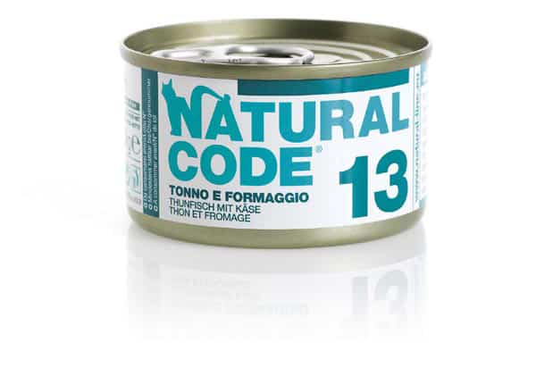 NATURAL CODE 13 Thon & Fromage 85g