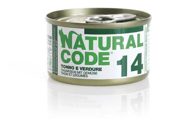 NATURAL CODE Thon & Légumes 85g