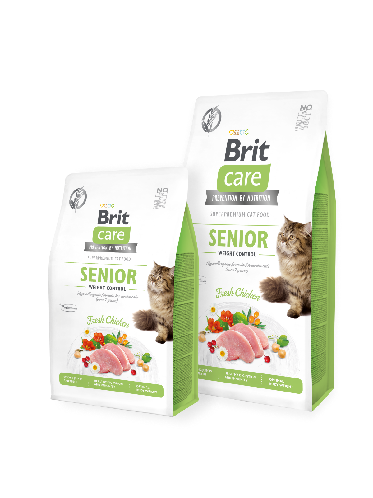 Brit Care Cat Grain-Free Senior Contrôle du poids