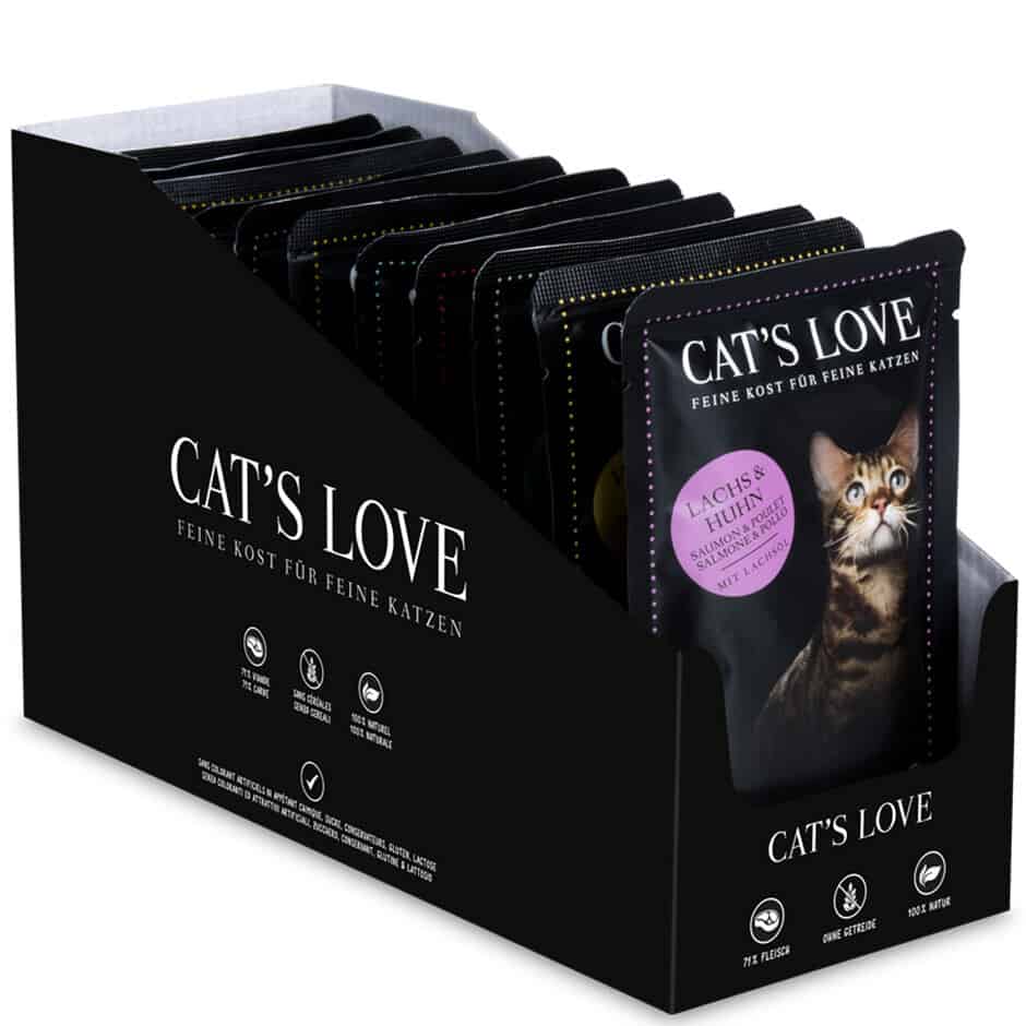 CAT'S LOVE Adulte Multipack 85g