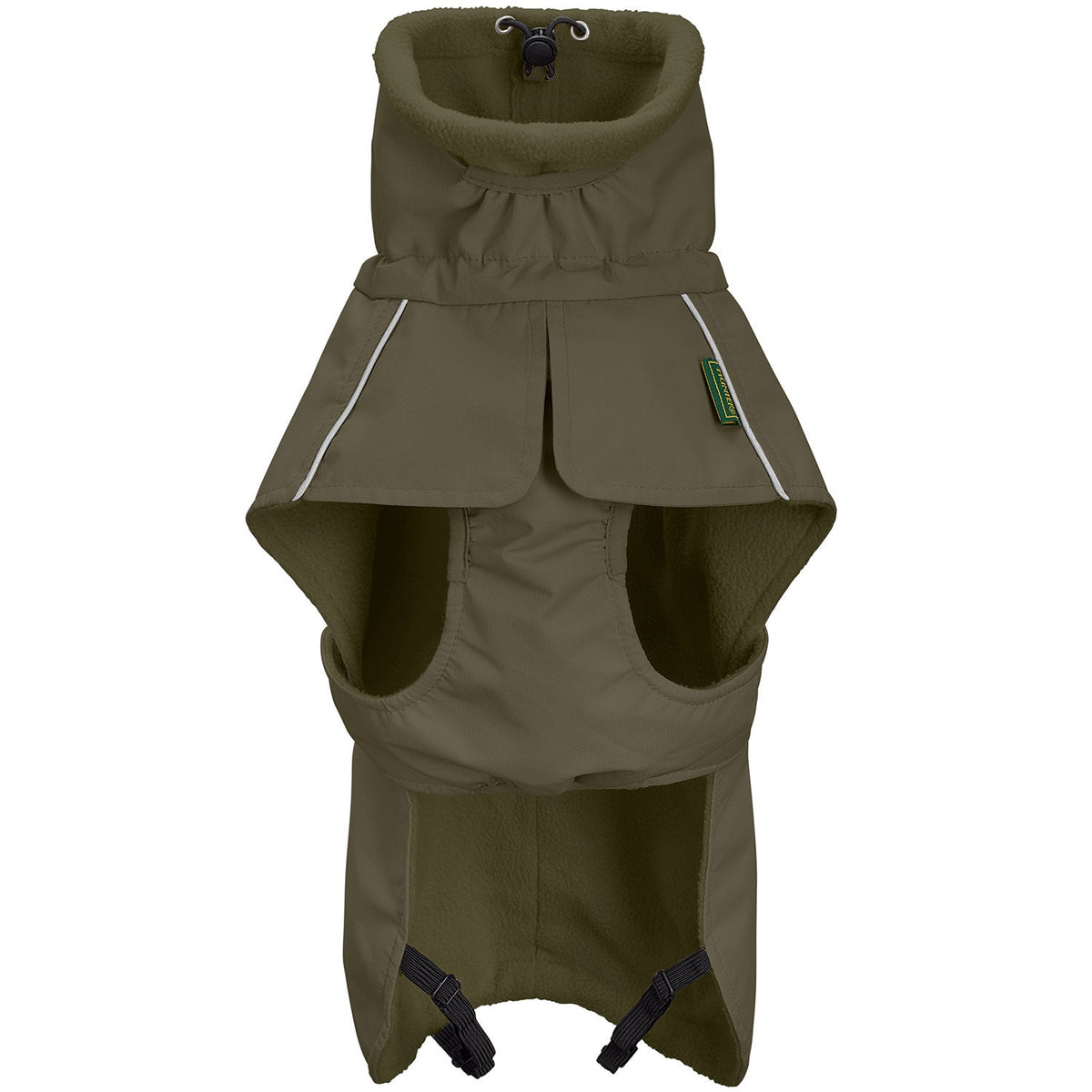 HUNTER Manteau Nordby Olive pour Carlin & Bouledogue français