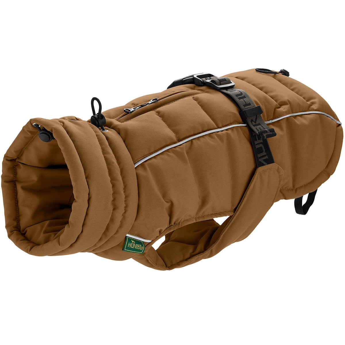 HUNTER Manteau Paxson Caramel pour Carlin & Bouledogue français