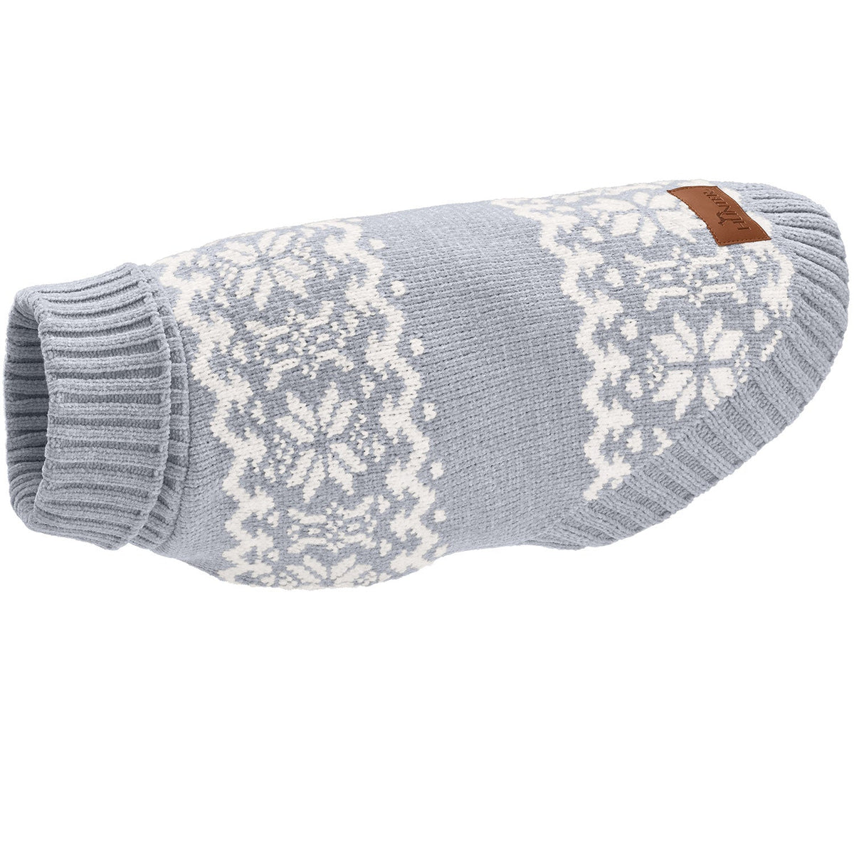 HUNTER Pull Birka Gris-bleu/Blanc pour chien
