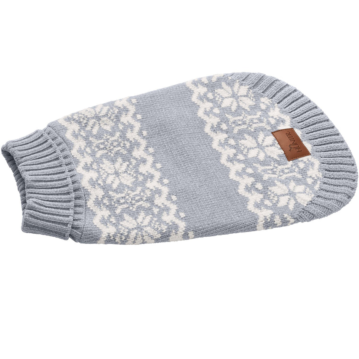 HUNTER Pull Birka Gris-bleu/Blanc pour chien