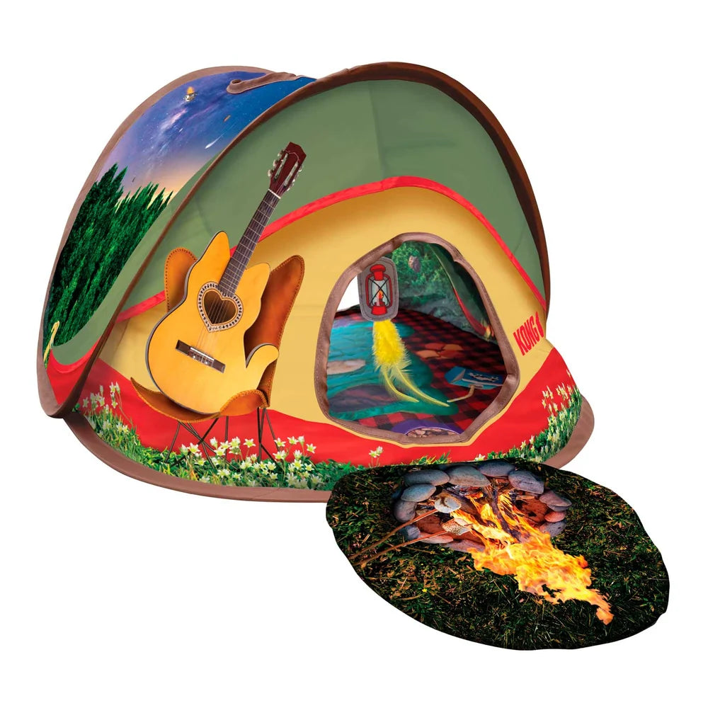 KONG Caverne pour chats Play Spaces Glamping Tent