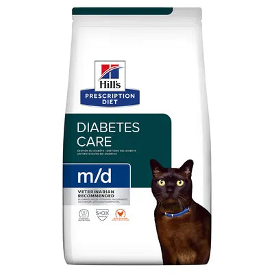 HILL'S Prescription Diet m/d Diabetes Care Poulet Chat