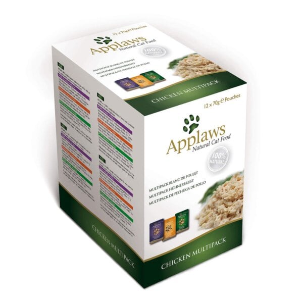 APPLAWS Multipack au Poulet pour chat