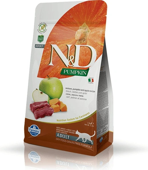 Farmina N&D Pumpkin Chat Cerf 1.5 kg