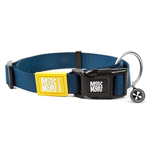 MAX & MOLLY Collier Smart ID Chien Bleu