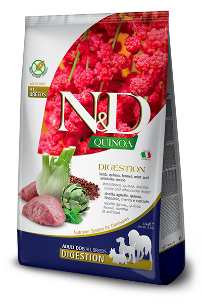 FARMINA ND Quinoa Chien Medium/Maxi Digestion Agneau