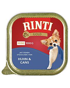 RINTI Gold Mini Poulet Oie 100g
