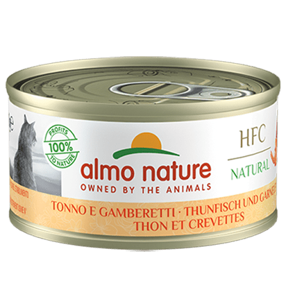 ALMO NATURE HFC Gelée Thon Crevettes
