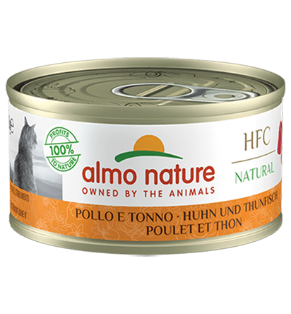 ALMO NATURE HFC Natural Poulet Thon 70g