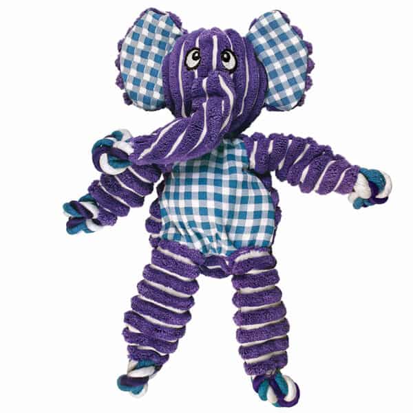 KONG Holiday Floppy Knots Elephant