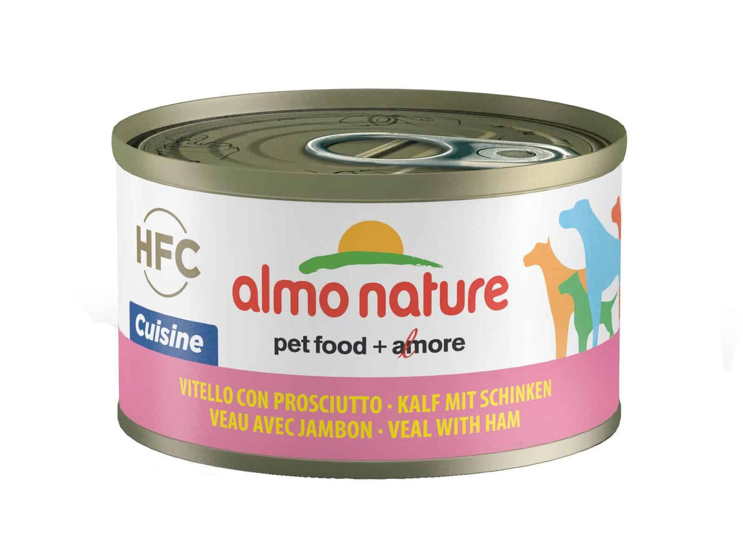 ALMO NATURE HFC Cuisine Chien Veau Jambon 95g