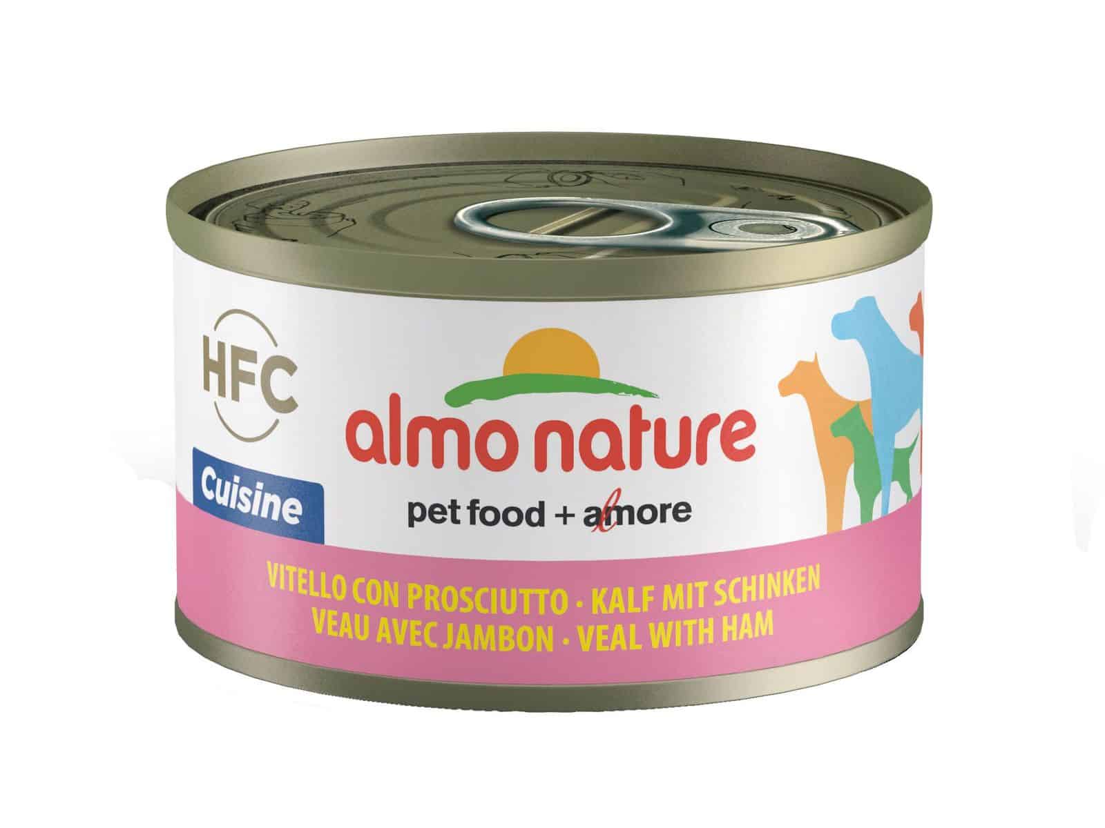 ALMO NATURE HFC Cuisine Chien Veau Jambon 95g