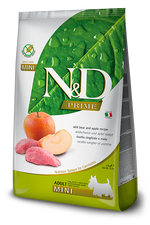FARMINA ND Prime Chien Mini Sanglier Pomme 140g