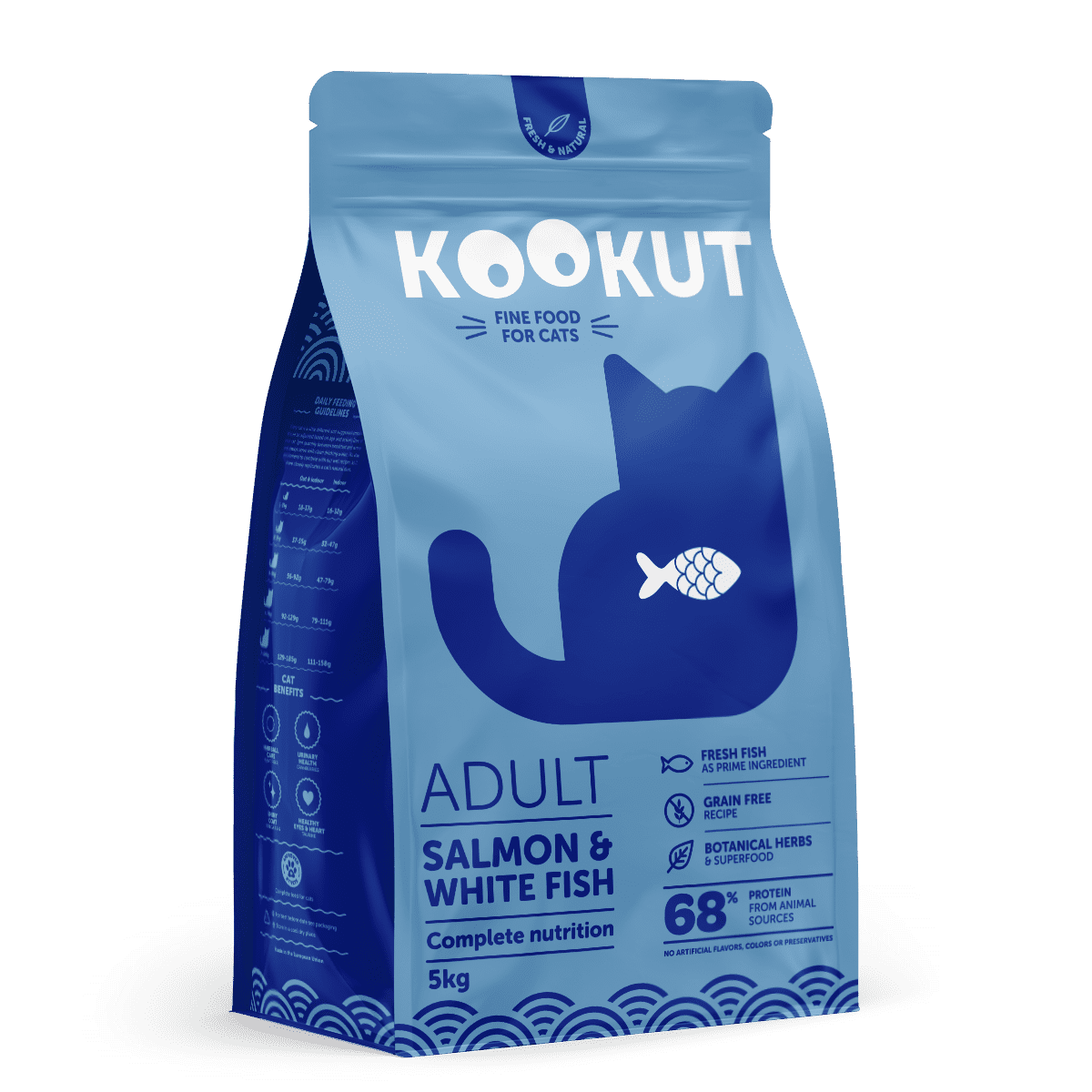 KOOKUT Cat Salmon White Fish